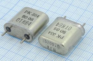 Кварцевый резонатор 3,2 МГц - 3200 HC6U РК354БА 1Г Кварцевый резонатор 3,2 МГц - 3200 HC6U РК354БА 1Г