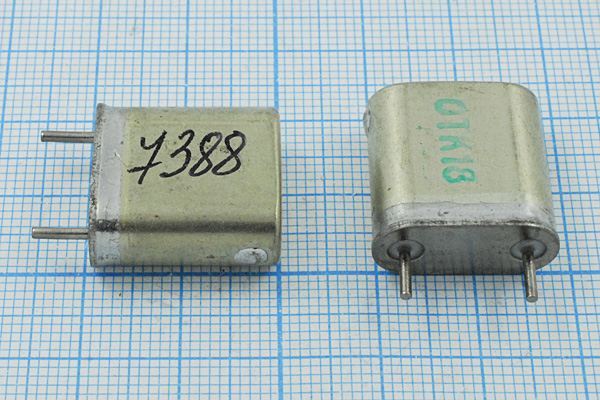 Кварцевый резонатор 7,388 МГц - 7388 HC6U БА 1Г (6936)