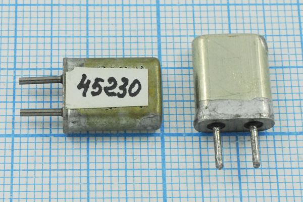 Кварцевый резонатор 45,23 МГц - 45230 HC25U МА 3Г (45230)