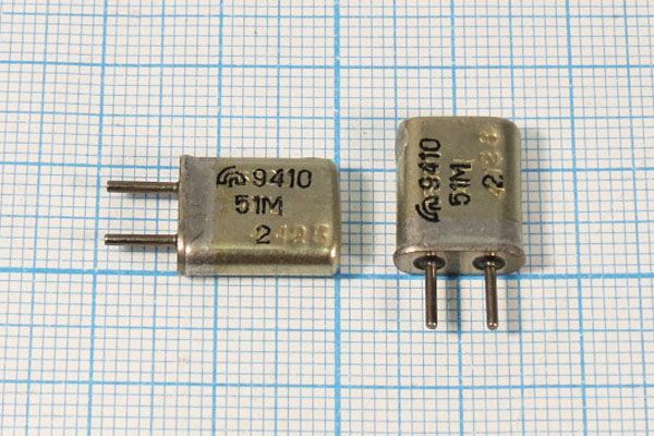 Кварцевый резонатор 51 МГц - 51000 HC25U МА 5Г (51М)