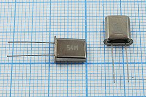 Кварцевый резонатор 54 МГц - 54000 HC45U S 30 РК45[HC45U] ХСР 3Г