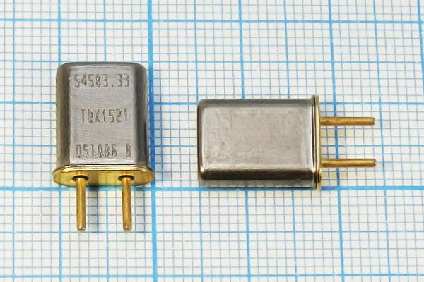 Кварцевый резонатор 54,58333 МГц - 54583,33 HC50U 3Г (54583.33 TQX1521)