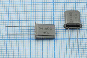 Кварцевый резонатор 54,6 МГц - 54600 HC45U РК45[HC45U] ХСР 3Г