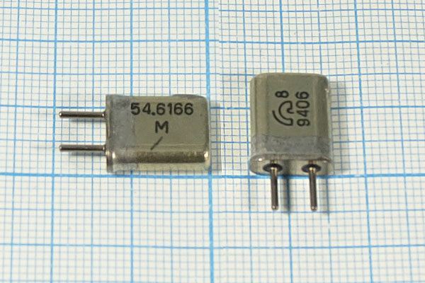Кварцевый резонатор 54,6166 МГц - 54616,6 HC25U МА 5Г