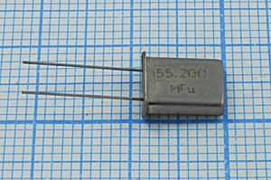 Кварцевый резонатор 55,2 МГц - 55200 HC45U РК45[HC45U] ХСР 3Г