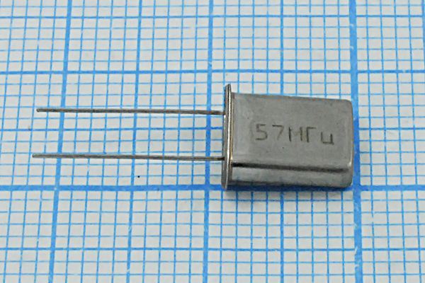 Кварцевый резонатор 57 МГц - 57000 HC45U РК45[HC45U] ХСР 3Г