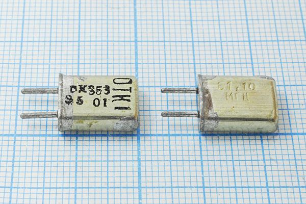 Кварцевый резонатор 61,1 МГц - 61100 HC25U РК353МА 5Г