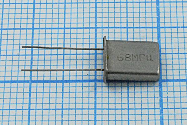 Кварцевый резонатор 68 МГц - 68000 HC45U S 30 РК45[HC45U] ХСР 3Г (68МГЦ)