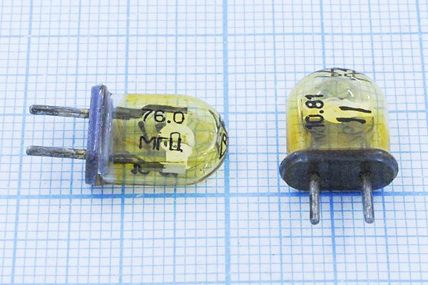 Кварцевый резонатор 76 МГц - 76000 КА 5Г