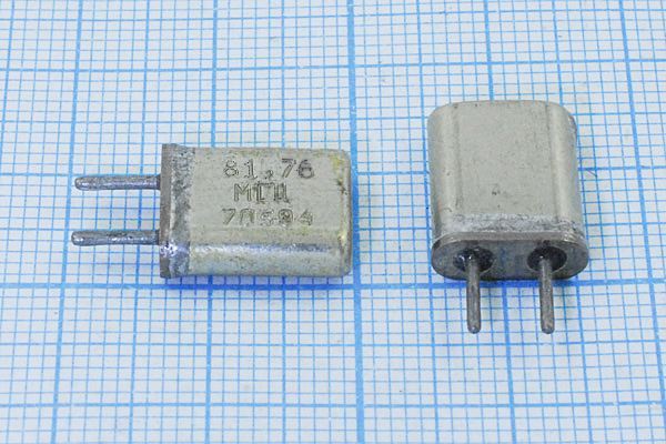 Кварцевый резонатор 81,76 МГц - 81760 HC25U РК169МА 5Г (81.76 МГЦ)
