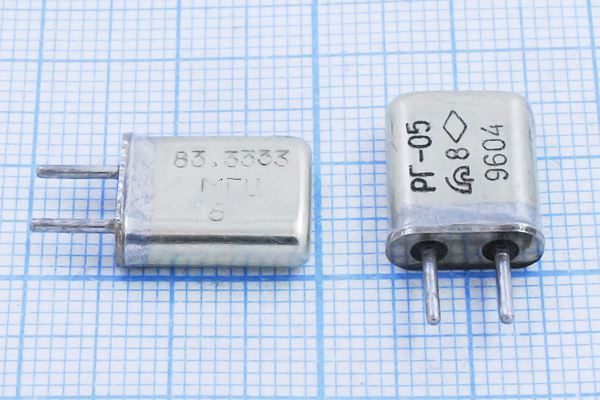 Кварцевый резонатор 83,3333 МГц - 83333,3 HC25U РГ05МА 5Г