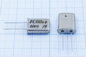 Кварцевый резонатор 85,833 МГц - 85833 HC49U МД 5Г Кварцевый резонатор 85,833 МГц - 85833 HC49U МД 5Г