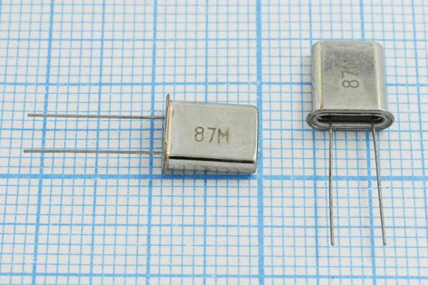Кварцевый резонатор 87 МГц - 87000 HC45U РК45[HC45U] ХСР 5Г
