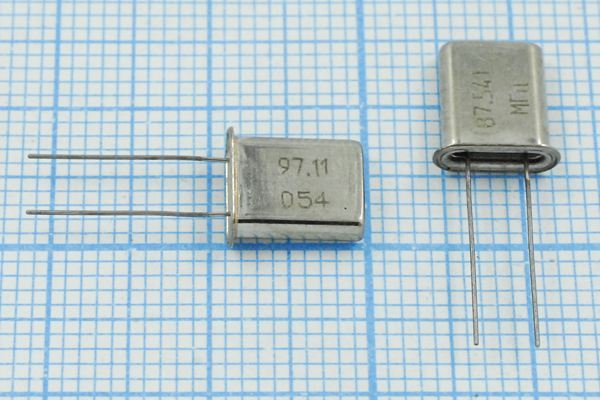 Кварцевый резонатор 87,541 МГц - 87541 HC45U S РК45[HC45U] ХСР 5Г