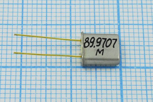 Кварцевый резонатор 89,9707 МГц - 89970,7 UM1 РК422 3Г