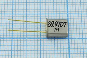 Кварцевый резонатор 89,9707 МГц - 89970,7 UM1 РК422 3Г Кварцевый резонатор 89,9707 МГц - 89970,7 UM1 РК422 3Г