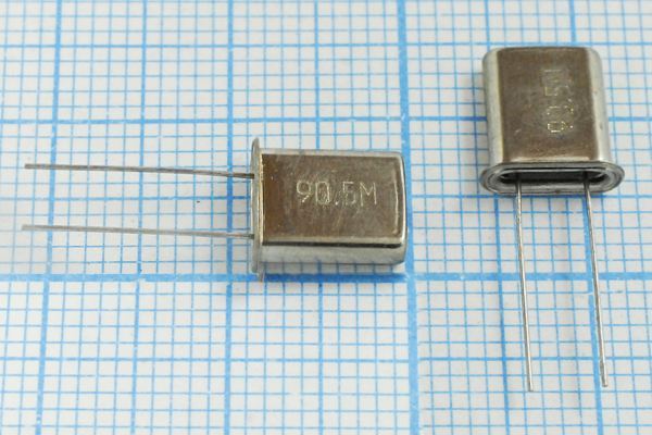 Кварцевый резонатор 90,5 МГц - 90500 HC45U S 15 РК45[HC45U] ХСР 5Г