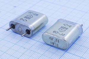 Кварцевый резонатор 97,31 МГц - 97310 HC6U РГ08БА 5Г Кварцевый резонатор 97,31 МГц - 97310 HC6U РГ08БА 5Г