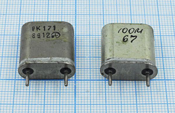 Кварцевый резонатор 100 МГц - 100000 HC6U РК171БА 5Г