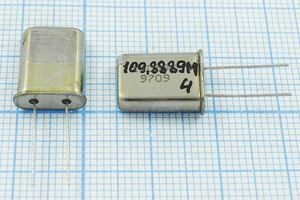 Кварцевый резонатор 109,8889 МГц - 109888,9 HC49U МД 5Г