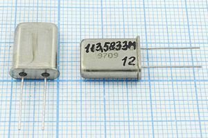 Кварцевый резонатор 113,5833 МГц - 113583,3 HC49U МД 5Г