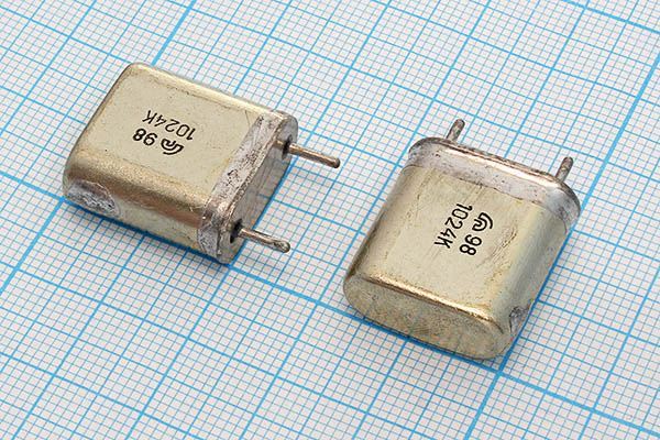 Кварцевый резонатор 1,024 МГц - 1024 HC6U S БА 1Г