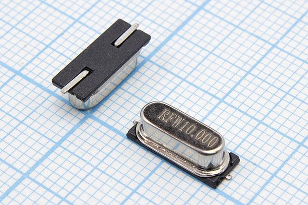 Кварцевый резонатор 10 МГц - 10000 SMD49S4 16 30 30/-20~70С RFWJ 1Г(RFW10.00