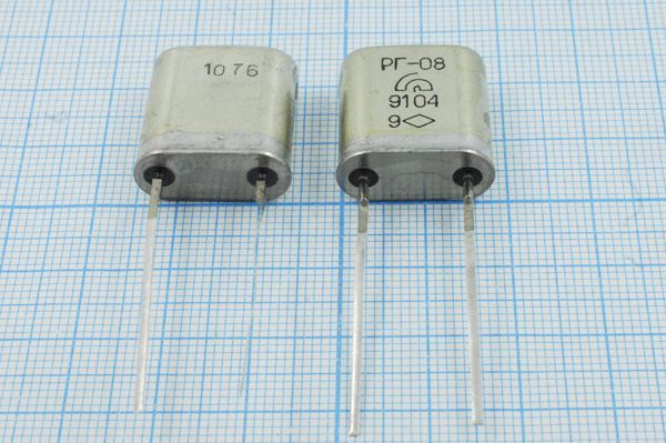 Кварцевый резонатор 8 МГц - 8000 HC33U 15 40/-40~70C РГ08ББ-14ГЯ 1Г