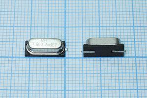 Кварцевый резонатор 7,68 МГц - 7680 SMD49S4 S SMD49S 1Г (MEC7.680 Ad4E2)