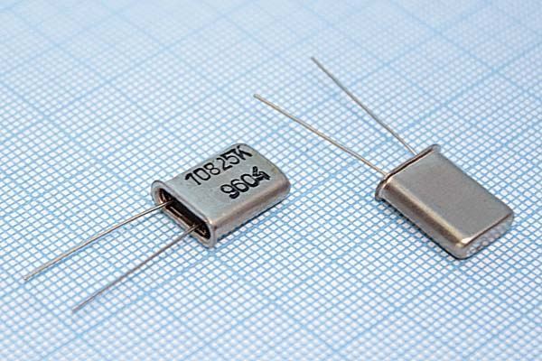 Кварцевый резонатор 10,825 МГц - 10825 HC43U S МД ХСР 1Г (10825К)