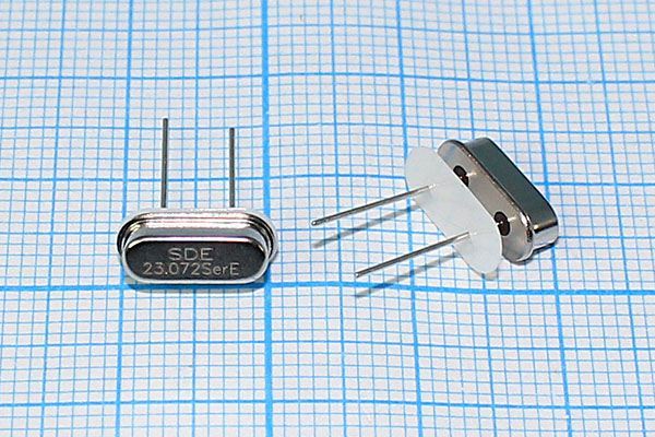 Кварцевый резонатор 23,072 МГц - 23072 HC49S3 S 10 30/-40~85C 49S[SDE] 1Г +IS