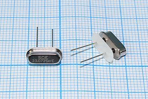 Кварцевый резонатор 23,072 МГц - 23072 HC49S3 S 10 30/-40~85C 49S[SDE] 1Г +IS
