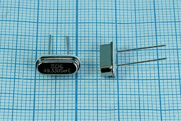 Кварцевый резонатор 49,33 МГц - 49330 HC49S S 10 30/-40~85C 49S[SDE] 3Г +IS