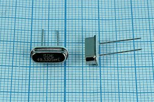 Кварцевый резонатор 49,33 МГц - 49330 HC49S S 10 30/-40~85C 49S[SDE] 3Г +IS