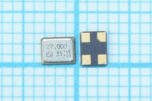Кварцевый резонатор 27 МГц - 27000 SMD03225C4 NX3225SA 1Г