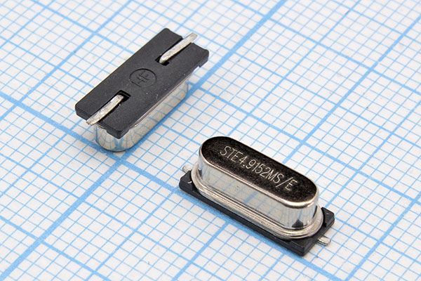 Кварцевый резонатор 4,9152 МГц - 4915,2 SMD49S4 S 10 30/-40~85C 49S-SMD[STE] 1Г