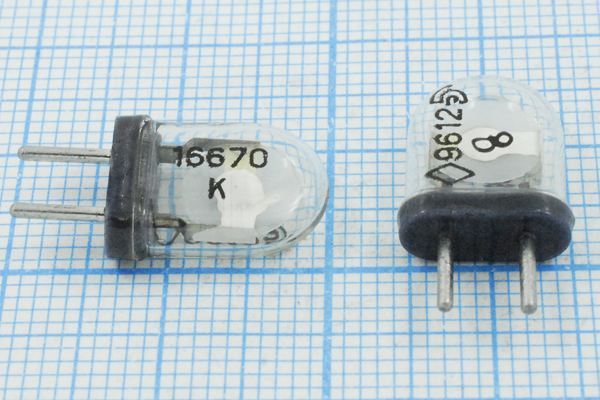 Кварцевый резонатор 16,67 МГц - 16670 КА 1Г