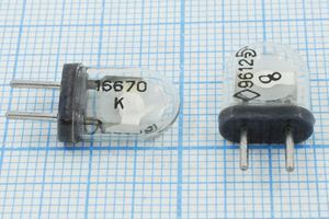 Кварцевый резонатор 16,67 МГц - 16670 КА 1Г