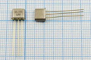Кварцевый резонатор 44,545 МГц - 44545 UM5-3 S 20 3Г (44,545UNI) Кварцевый резонатор 44,545 МГц - 44545 UM5-3 S 20 3Г (44,545UNI)
