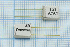 Кварцевый резонатор 151,675 МГц - 151675 UM1 (Daewoo 151.6750)