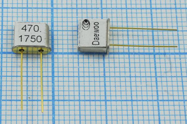 Кварцевый резонатор 470,175 МГц - 470175 UM5 (Daewoo 470.1750)