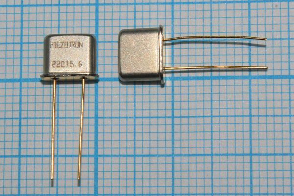 Кварцевый резонатор 22,0156 МГц - 22015,6 UM5 S 1Г (PIEZOTRON 22015,6)