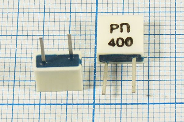 Кварцевый резонатор 0,4 МГц - 400 C08x4x09P2 /-40~+85C РП400 2P