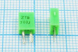 Кварцевый резонатор 0,7 МГц - 700 C05x3x06P2 3000 ZTB700J 2P-2