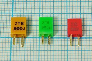 Кварцевый резонатор 0,8 МГц - 800 C05x3x06P2 3000 ZTB800J 2P-1