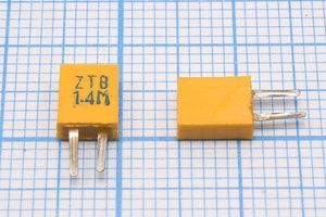 Кварцевый резонатор 1,4 МГц - 1400 C05x2x06P2 3000 ZTB1,4MJ 2P