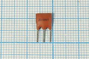 Кварцевый резонатор 3,58 МГц - 3580 C07x5x08P3 30 5000 ZTT3,58MT 3P Кварцевый резонатор 3,58 МГц - 3580 C07x5x08P3 30 5000 ZTT3,58MT 3P