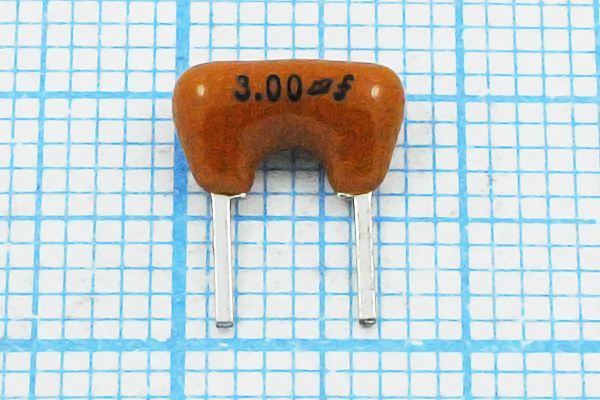 Кварцевый резонатор 3 МГц - 3000 C09x5x07P2 5000 ZTA3,00MG 2P