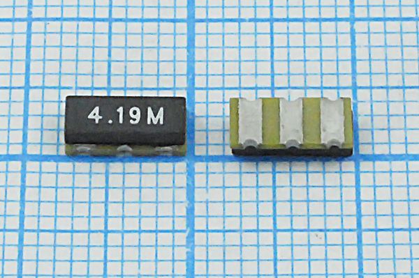 Кварцевый резонатор 4,19 МГц - 4190 C07434C3 4000 /-20~80C ZTTCC4,19MG MEC