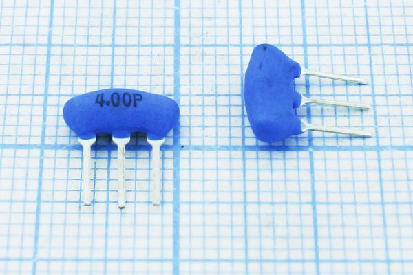 Кварцевый резонатор 4 МГц - 4000 C09x4x05P3 30 5000 3000/-25~85C ZTTWS4,00MG